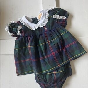 The Beaufort Bonnet Company Plaid Dress - Green and Red